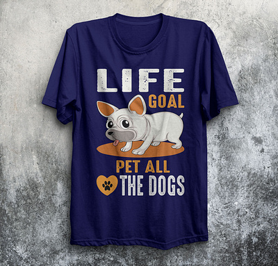 Dog T-shirt design. aftereffect app design icon illustration logo t shirt design t shirt illustration ui vector