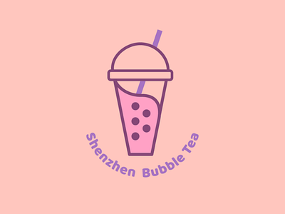 Shenzhen bubble tea logo design logochallenge