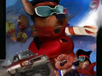 Dare Dobie cars digital art digital illustration illustration