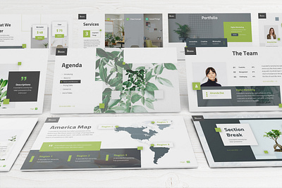 MiniPlus - Minimalism Powerpoint Template business presentation clean finance investor lookbook minimal pitchdeck powerpoint template presentation slides