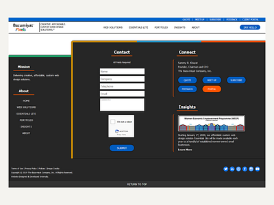 New Footer - Web Design Service design footer footer design ui user interface user interface design ux ux design uxdesign web design webdesign