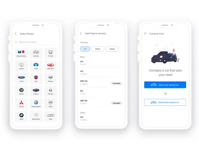 car comparison car comparsion design ios app design landing page mobile mobile app mobile app design sketch sketchapp ui uidesign uxdesign
