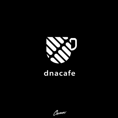 DnA Cafe logo concept branding design flat icon illustration indonesia logo vector