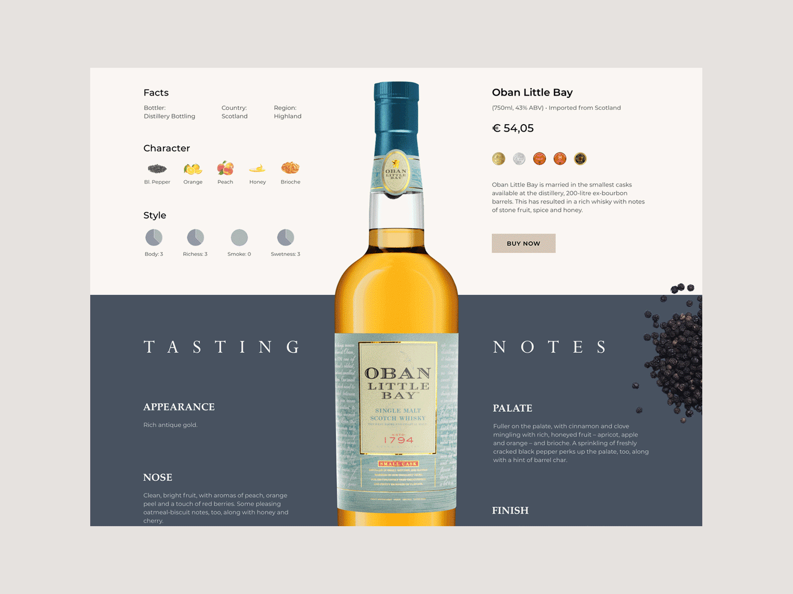 Example of Landing Page & Web Design | UI UX