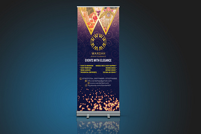 Rollup / X-Banner art direction banner ad branding design graphic design graphics illustrator ineraction design rollup banner