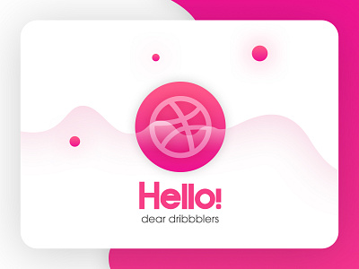 Hello Dribbble! design hello hello dribbble hello world illustration join us ui ux web website