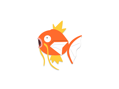 Vectorial Magikarp figma illustration pokemon vector