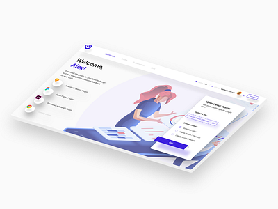 Isometric Homepage adobexd dashboard design figma illustration isometric minimal sketch ui ui design ui ux uidesign uiux user interface user interface design ux ux design ux ui uxdesign uxui