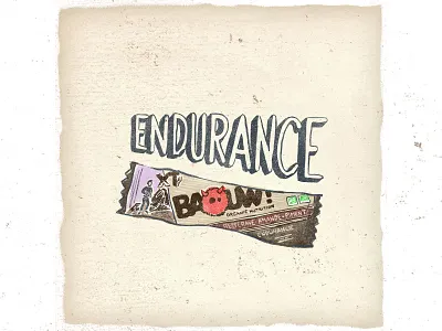 OTF 018 baouw endurance artwork graphic design handlettering handmade illustration lettering trail type typography ultratrail