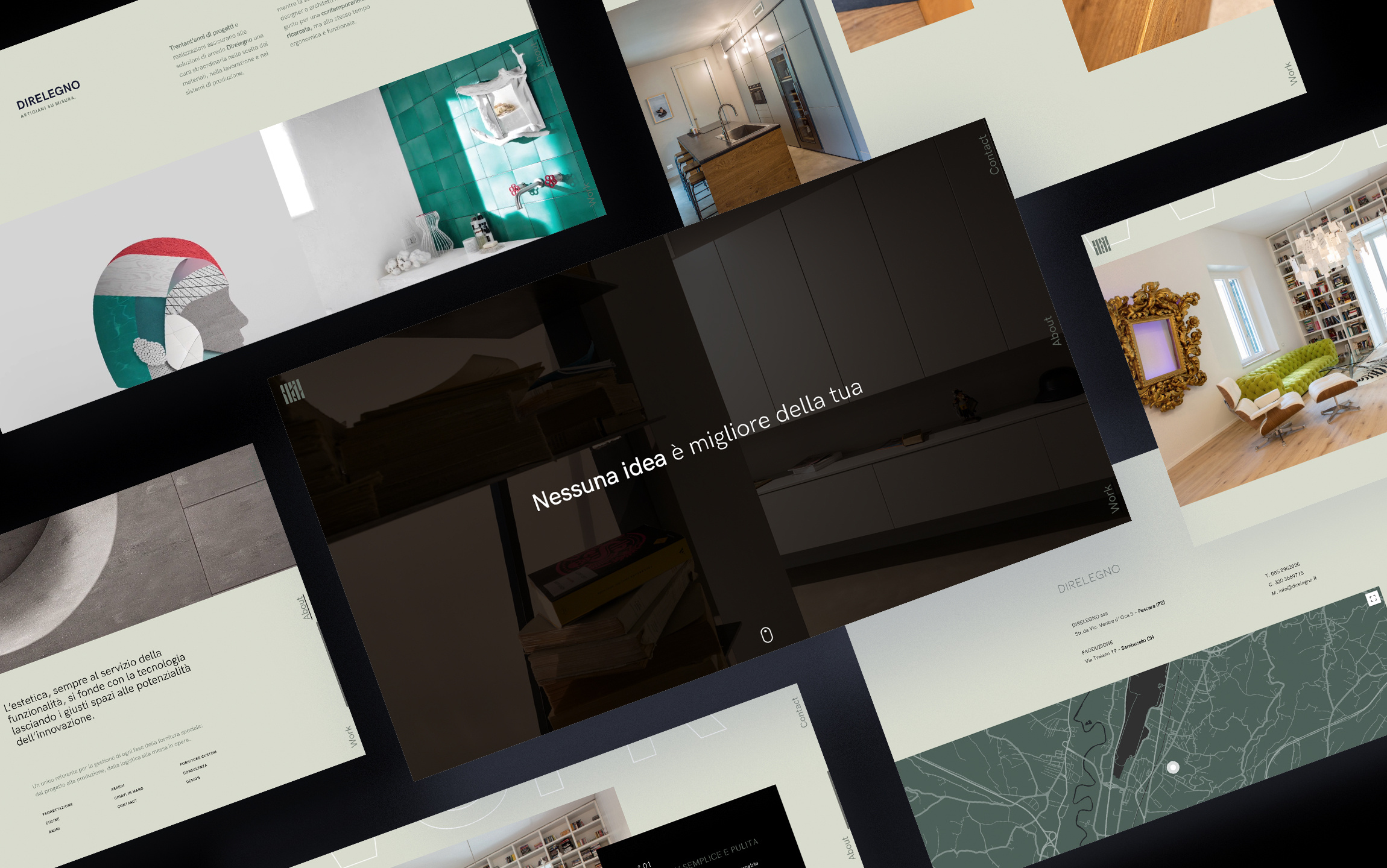 Example of DIRELEGNO Web Site