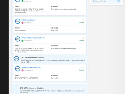 Goals Set Goals application ui company goal goal objectives okr set goal