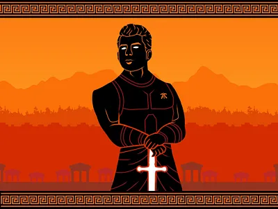 Bwipo God 2d art character concept design esports flat gamer gaming graphic design illustration vector