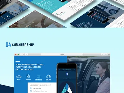 Ago Membership UI design