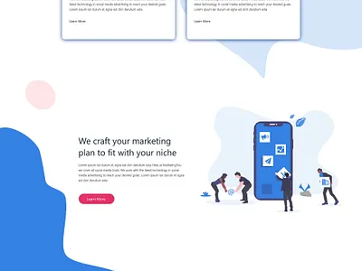 Webpage 2x design ui vector web