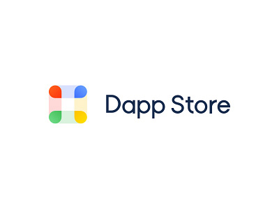 Dapp Store Logo Design brand design logo design