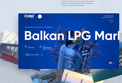 Balkan LPG Market 2019 design flat illustration minimal redesign typography ui ux web website