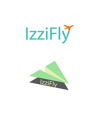 Izzifly ö-o Logo sketching logo