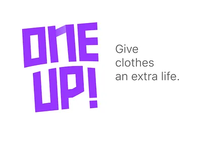 One Up! - App brand brading logo design ui design webdesign