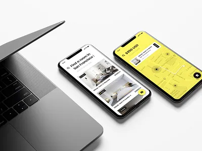 Alto app branding estate interface ios iphone market mobile mobile app product product design property real estate rent rentals ui user experience user interface ux yellow