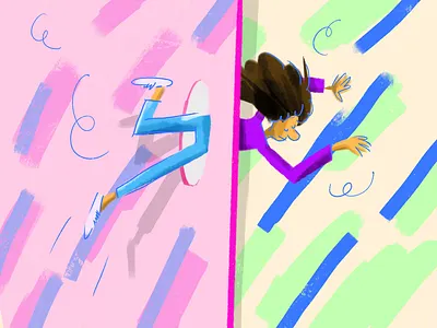 Bouncing through bouncing flying payment wall registration wall