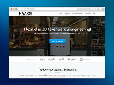 Haaks engeneering Website temp