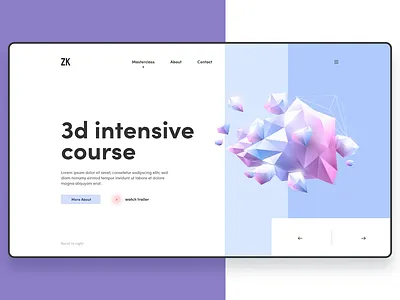 website 3d concept 3d app design clean design flat graphic design interaction minimal type typography ui uidesign user interface design ux web website