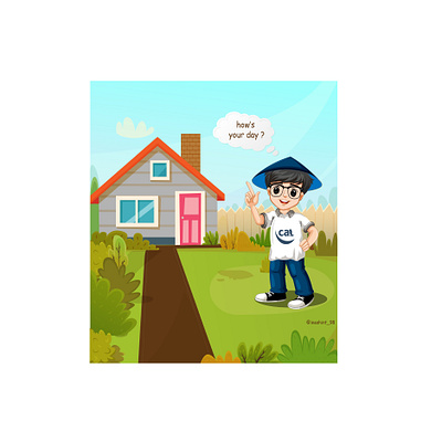 New House animation animator anime branding cartoon creative design creator design design art follow me house house illustration icon illustration illustrator logo logodesign vector