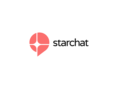 StarChat - Logo Design 2d brand and identity brand design brand identity brand identity design branding branding design chat chat app design geometry icon illustration logo mark message minimalism star symbol talk