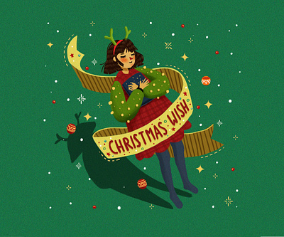 Christmas 2019 artworks digital painting ellychandra illustration illustrator