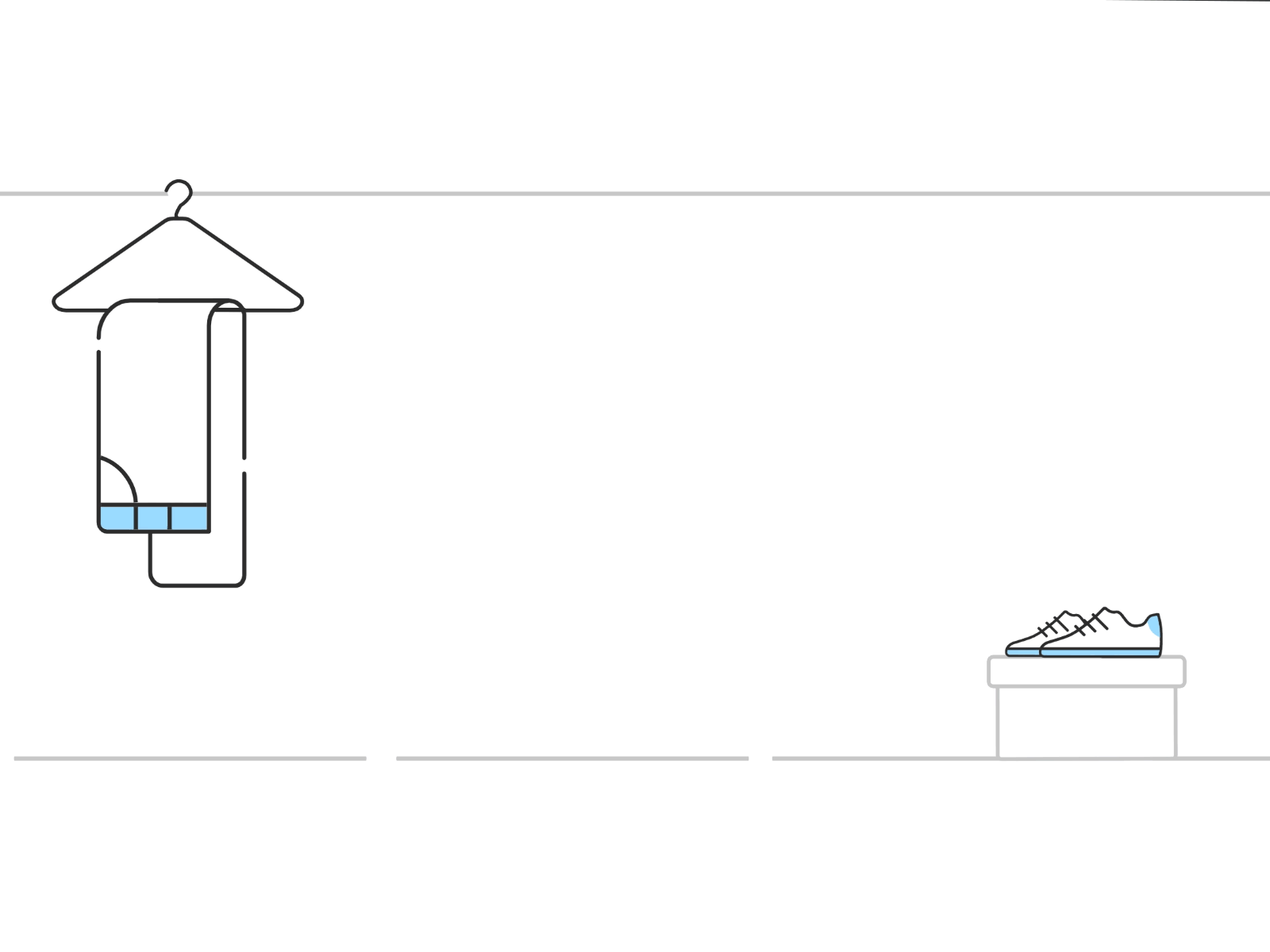 Clothes bag buying checkout clothes clothing flow lines purchase shopping