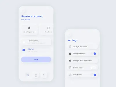 Skeuomorph App app app design design skeuomorph skeuomorphism ui ui ux ui design ux