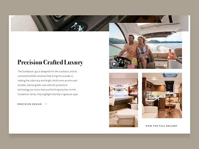 Sundancer 350 boat design lighting product design sketch web web design