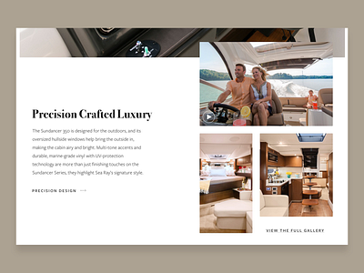 Sundancer 350 boat design lighting product design sketch web web design