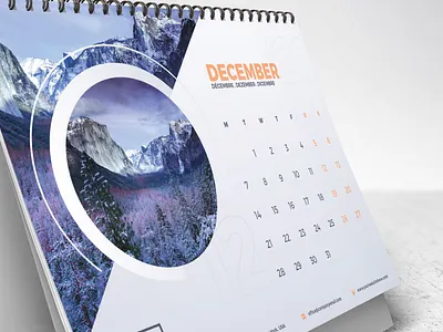 Desk Calendar 2020 Template branding calendar calendar 2020 creative design desk desk calendar graphic identity logo modern office photoshop print print ready prints product template