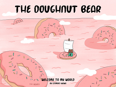 The Doughnut Bear drawing