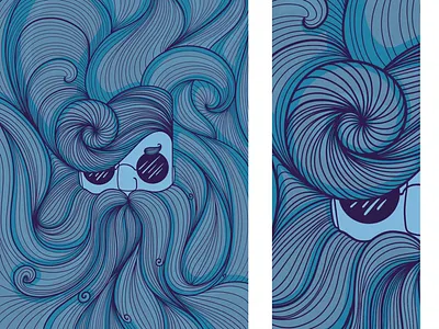 Movember beard illustration movember shades