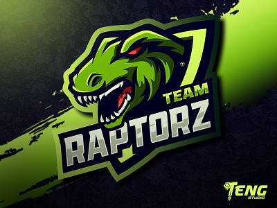 RAPTORZ LOGO MASCOT VECTOR ESPORT/SPORT brand branding character design esport fortnite game logo mascot overwatch sport team