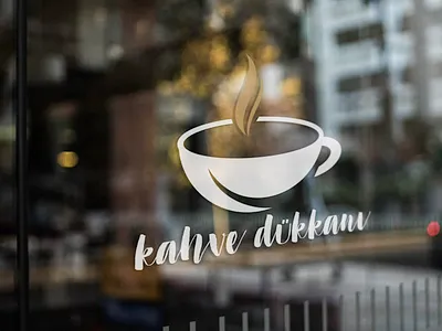 Kahve Dükkanı Logo branding coffee coffeeshop design icon logo logodesign typography