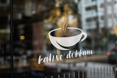 Kahve Dükkanı Logo branding coffee coffeeshop design icon logo logodesign typography
