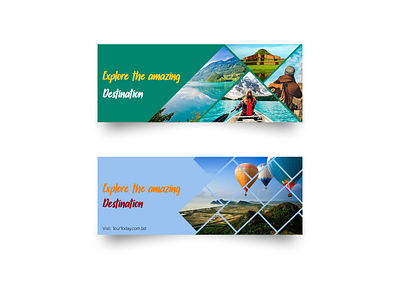 Facebook Cover for Travel Agency branding design