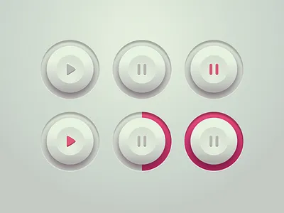 Toggle Button Design button design concept design digitalart flat 3d flat design gradient design product design sketch switch toggle ui vector