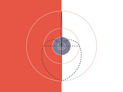 It's monday! brand branding flowers graphic illustraion lines logo organic vector