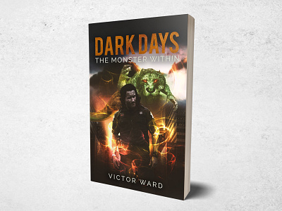 Dark Days book bookcoverdesign bookdesign books design fantasy art graphic design horror paranormal photomanipulation sci fi