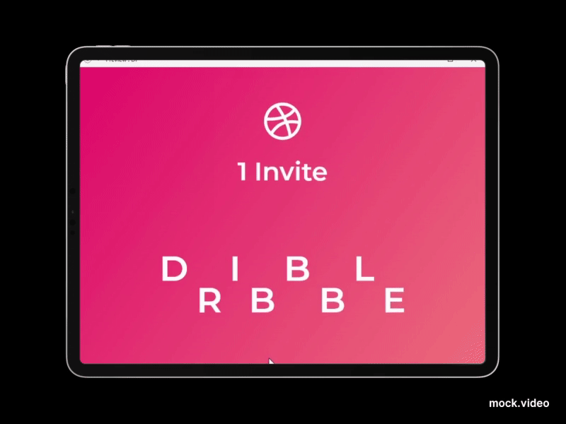 1 Dribbble Invite Available by Deepak_Siriboyina on Dribbble