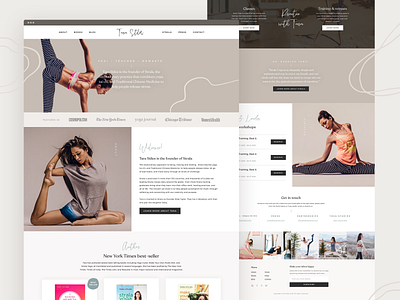 Yoga Landing Page Design landing page landing page design landing page ui ui web design website design website designer