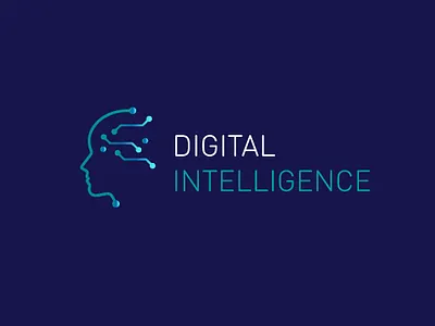 digitalIntelligence4 branding identity layout logo logo design typography