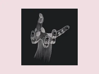 Hand Gesture cartoon cartoon character cartoon illustration character character design drawing hand illustraion note 8 samsung