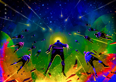 No Sky art cg character concept art creative creative image design game art illustration painting