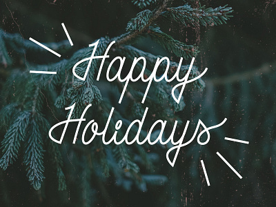 🎄 Happy Holidays 🎄 christmas card christmas design christmas tree custom lettering customtype digital lettering digital typography graphic design handlettering monoline monoline hand lettering monoline lettering monoline type texture vintage design vintage typography