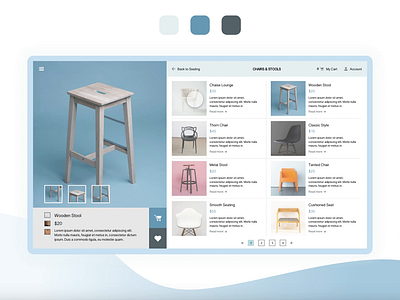 XD Challenge - Furniture Website adobexd design freelance freelance designer furniture furniture store furniture website ui ui design ux ux design web web design website website design xd xddailychallenge